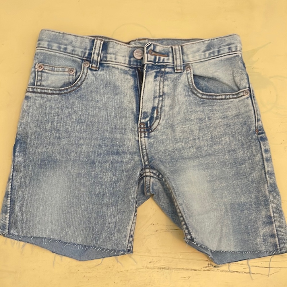Light Wash Jean Shorts
